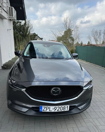 Mazda CX-5 cena 110000 przebieg: 104593, rok produkcji 2018 z Szczecin małe 37